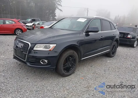 2015 Audi Q5 2.0T Premium z USA, uszkodzony, nr VIN WA1LFAFP3FA124900